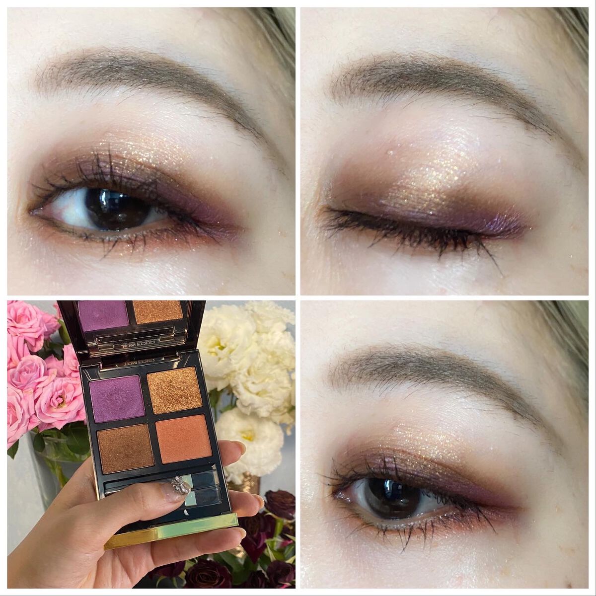 アイ カラー クォード/TOM FORD BEAUTY/アイシャドウパレットを使ったクチコミ(4枚目)