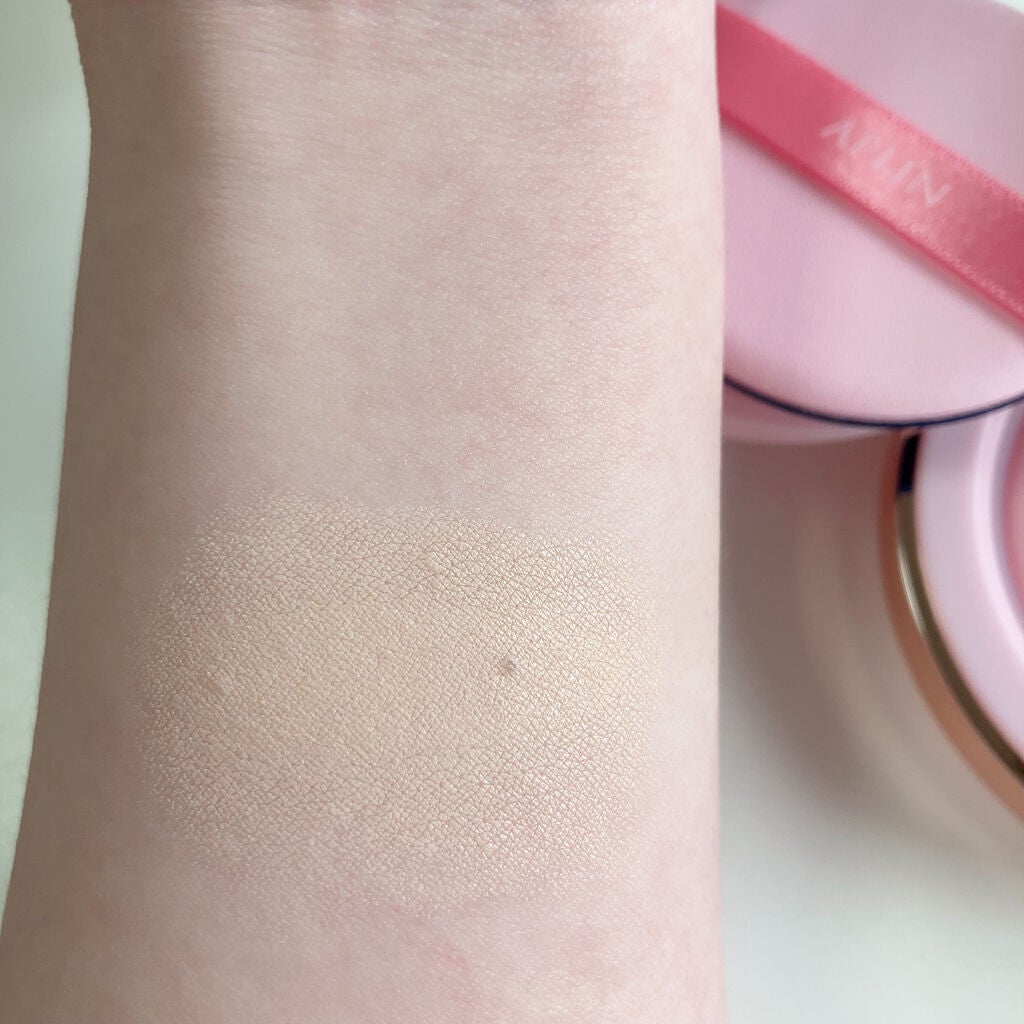 ピンクティーツリーカバークッション/APLIN/クッションファンデーションを使ったクチコミ(8枚目)