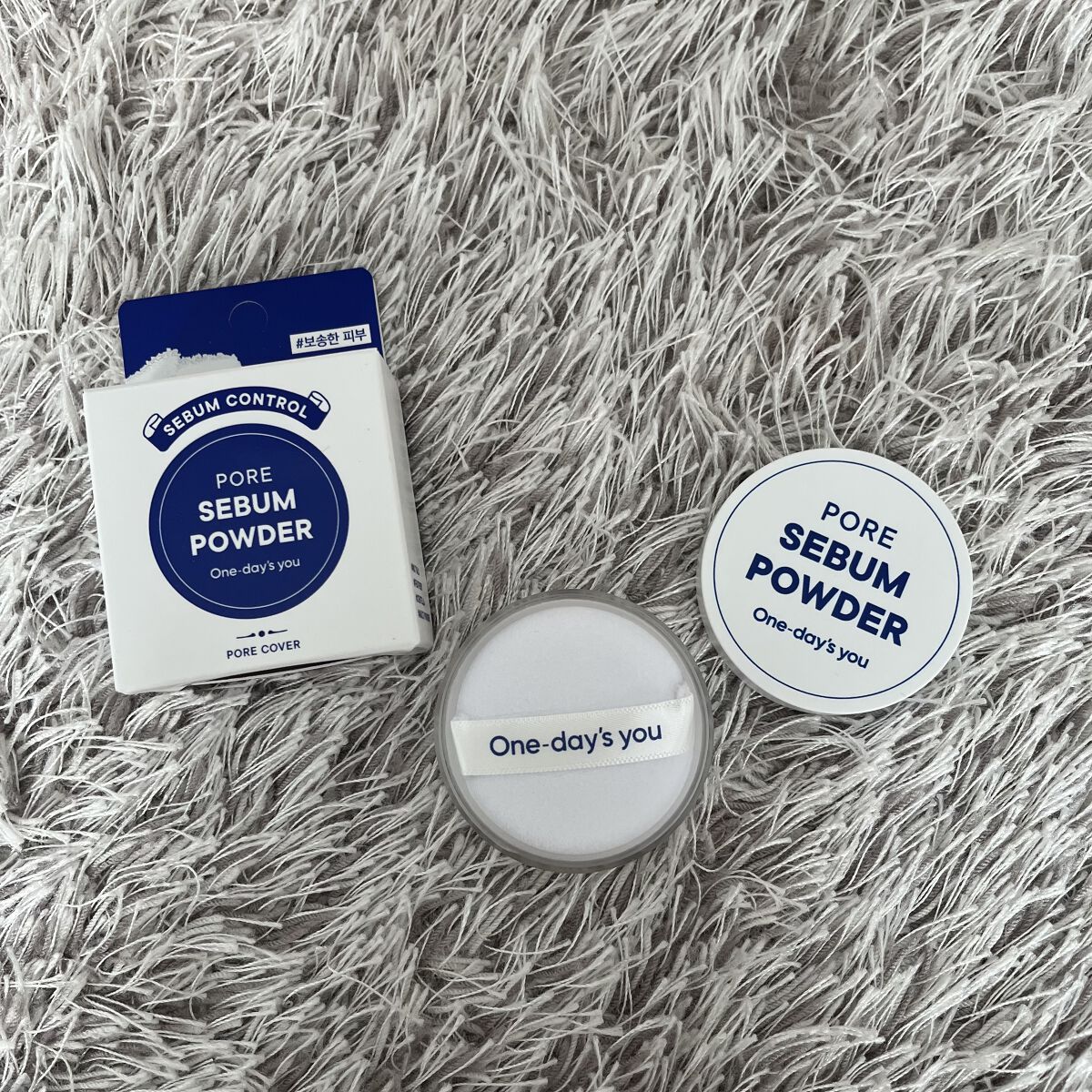 ポアセバムパウダー/One-day's you/ルースパウダーを使ったクチコミ（2枚目）