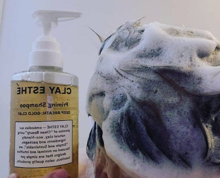 プライミングシャンプー/フォーティファイングヘアマスク ゴールドクレイ/クレイエステ/サロンシャンプーを使ったクチコミ(5枚目)