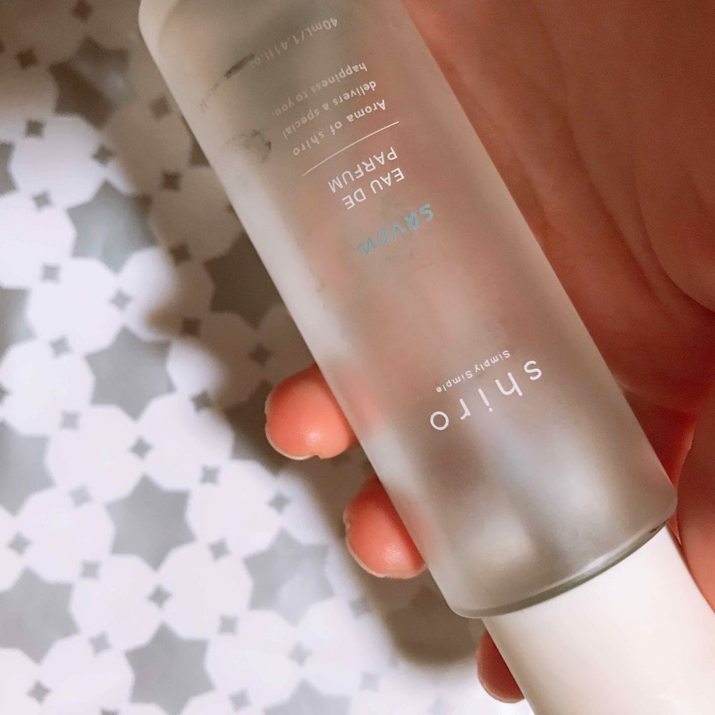 サボン オードパルファン/SHIRO/香水(レディース)を使ったクチコミ(1枚目)