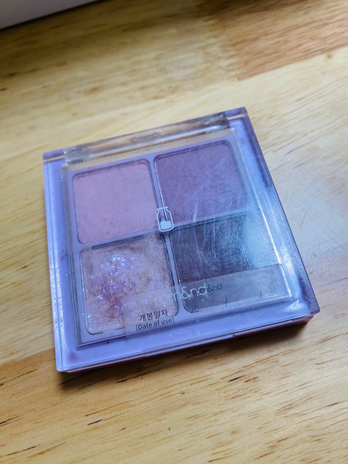 ベターザンアイズ ミルクシリーズ/rom&nd/アイシャドウパレットを使ったクチコミ(1枚目)