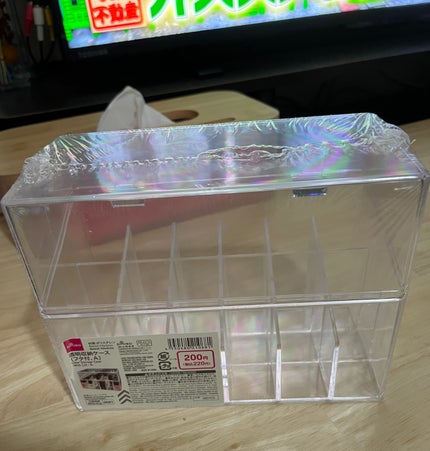 透明収納ケース(フタ付、A)/DAISO/その他を使ったクチコミ(1枚目)
