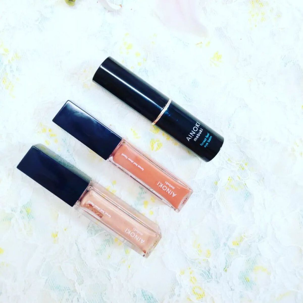 フォレスト フィール シアー リキッド 01 木漏れ日/AINOKI mebuki/リキッドアイシャドウを使ったクチコミ（1枚目）