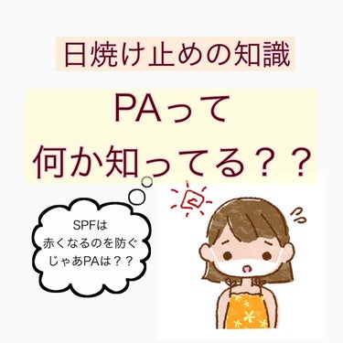 たみやん🌙投稿ある方フォロバ　 on LIPS 「前回SPFのお話をしたので今回はPAについて通勤で気づいたら黒..」（1枚目）