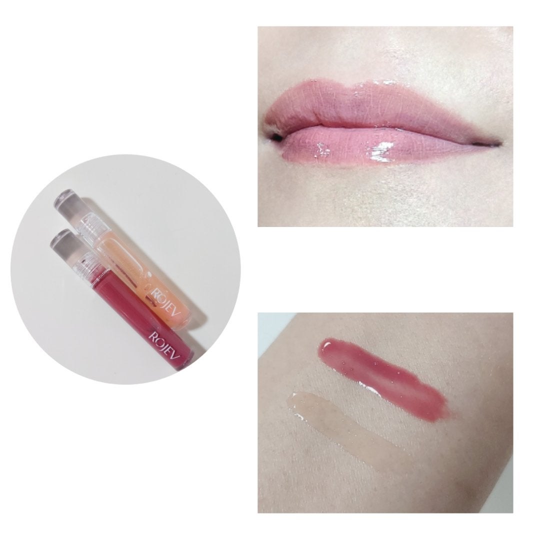 LIP PLUMPER GLAZE TINT/ROJEV/口紅を使ったクチコミ(5枚目)