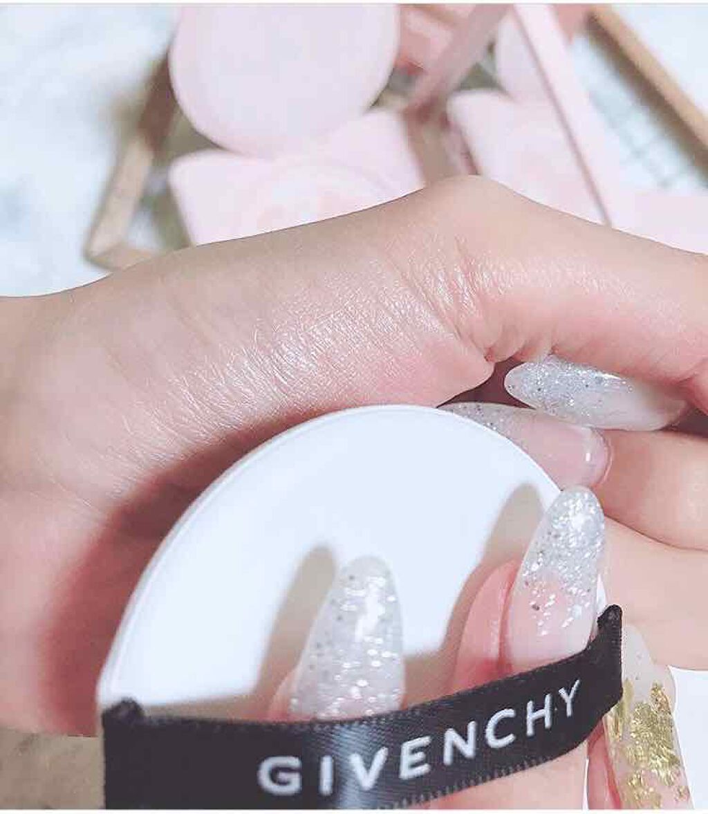 ランタンポレル ブロッサム クリーム コンパクト/GIVENCHY/化粧下地を使ったクチコミ(3枚目)