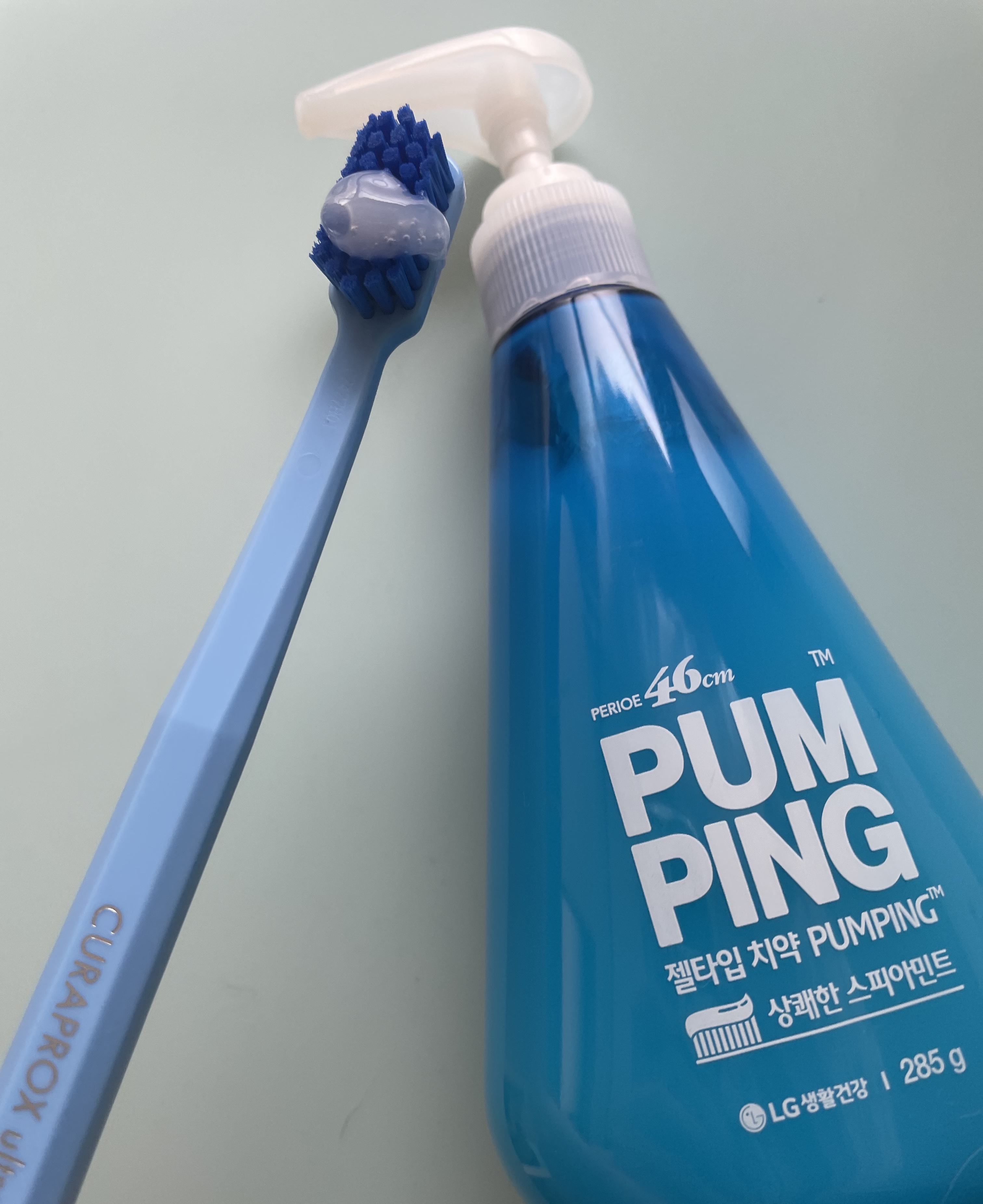 ペリオ ポンピング/LG Household & Health Care/歯磨き粉を使ったクチコミ（2枚目）