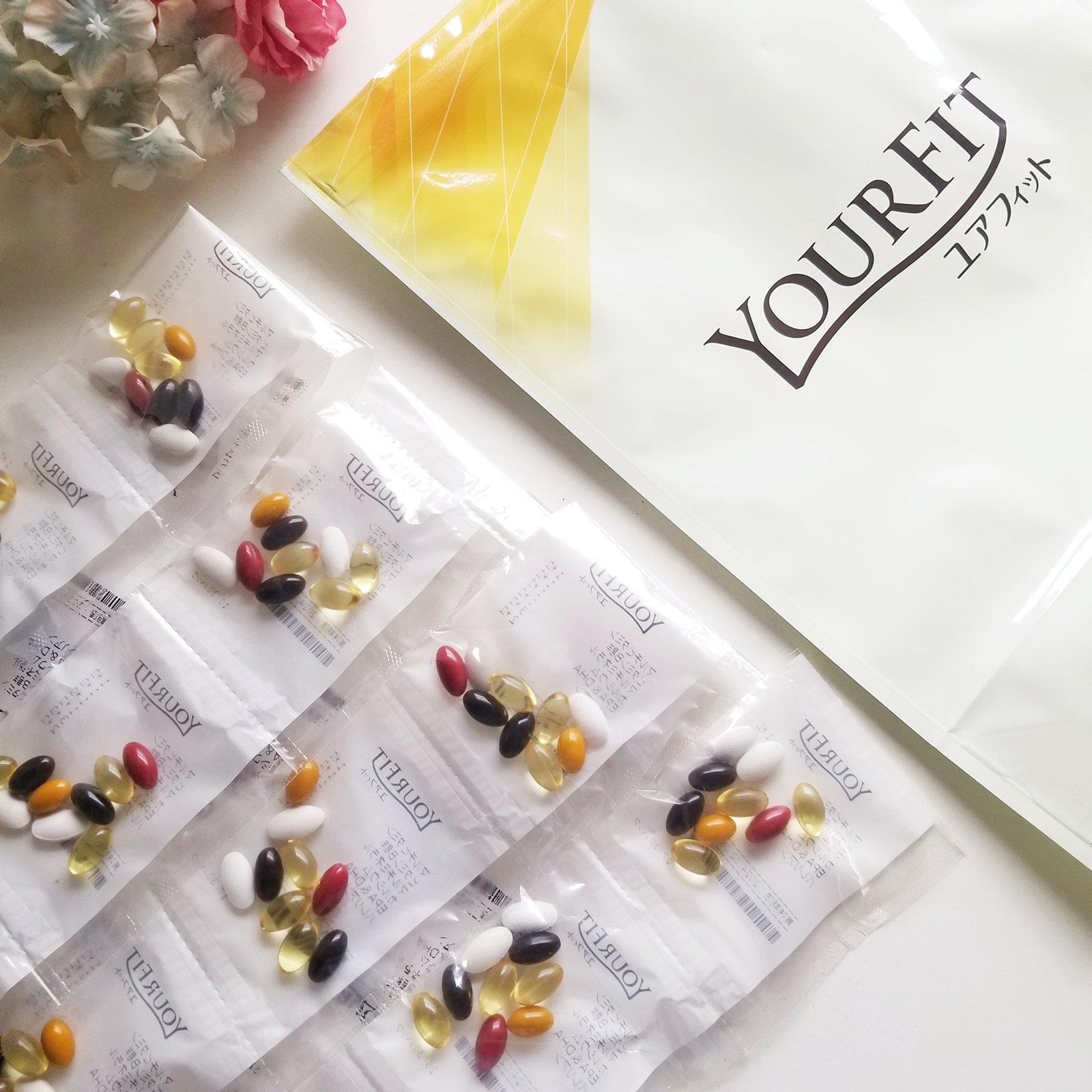 パーソナルサプリメント「YOURFIT」/日清ファルマ/健康サプリメントを使ったクチコミ（2枚目）