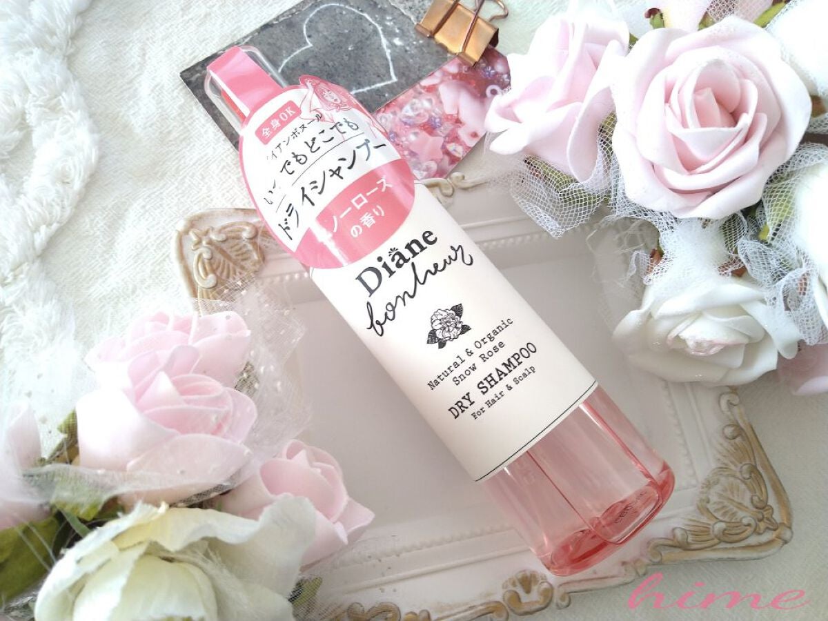 ダイアンボヌール ドライシャンプー スノーローズ/ダイアン/ドライシャンプーを使ったクチコミ(1枚目)