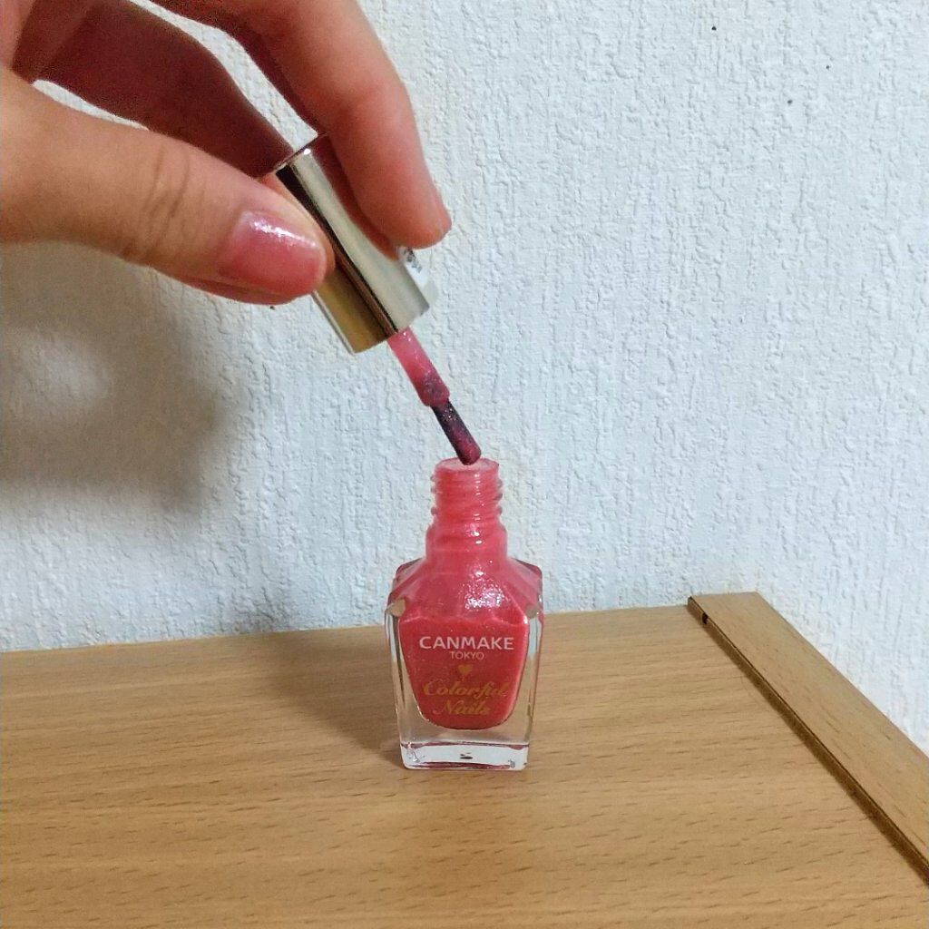 カラフルネイルズ/キャンメイク/マニキュアを使ったクチコミ（3枚目）
