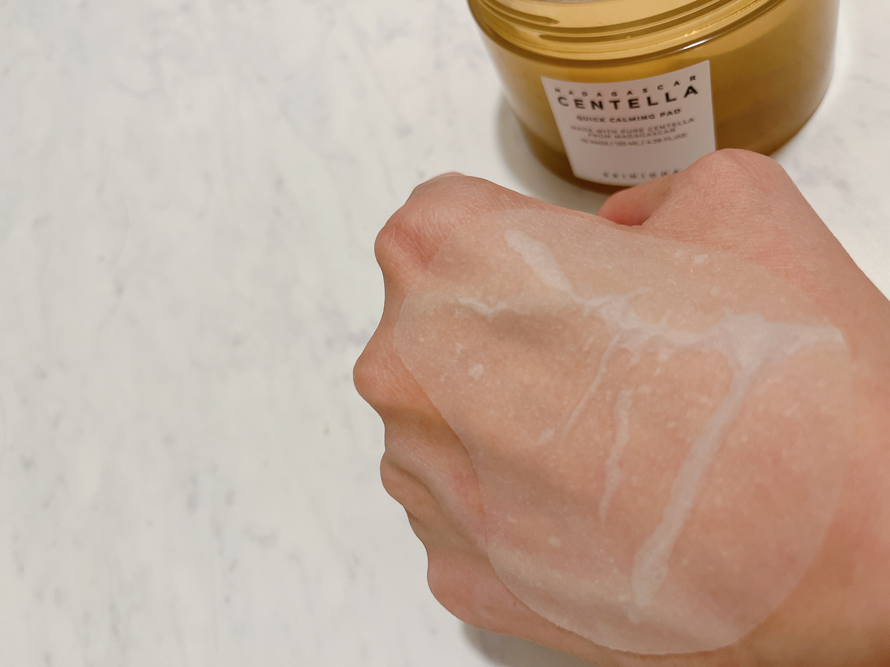 センテラ クイックカーミングパッド/SKIN1004/トナーパッドを使ったクチコミ（2枚目）