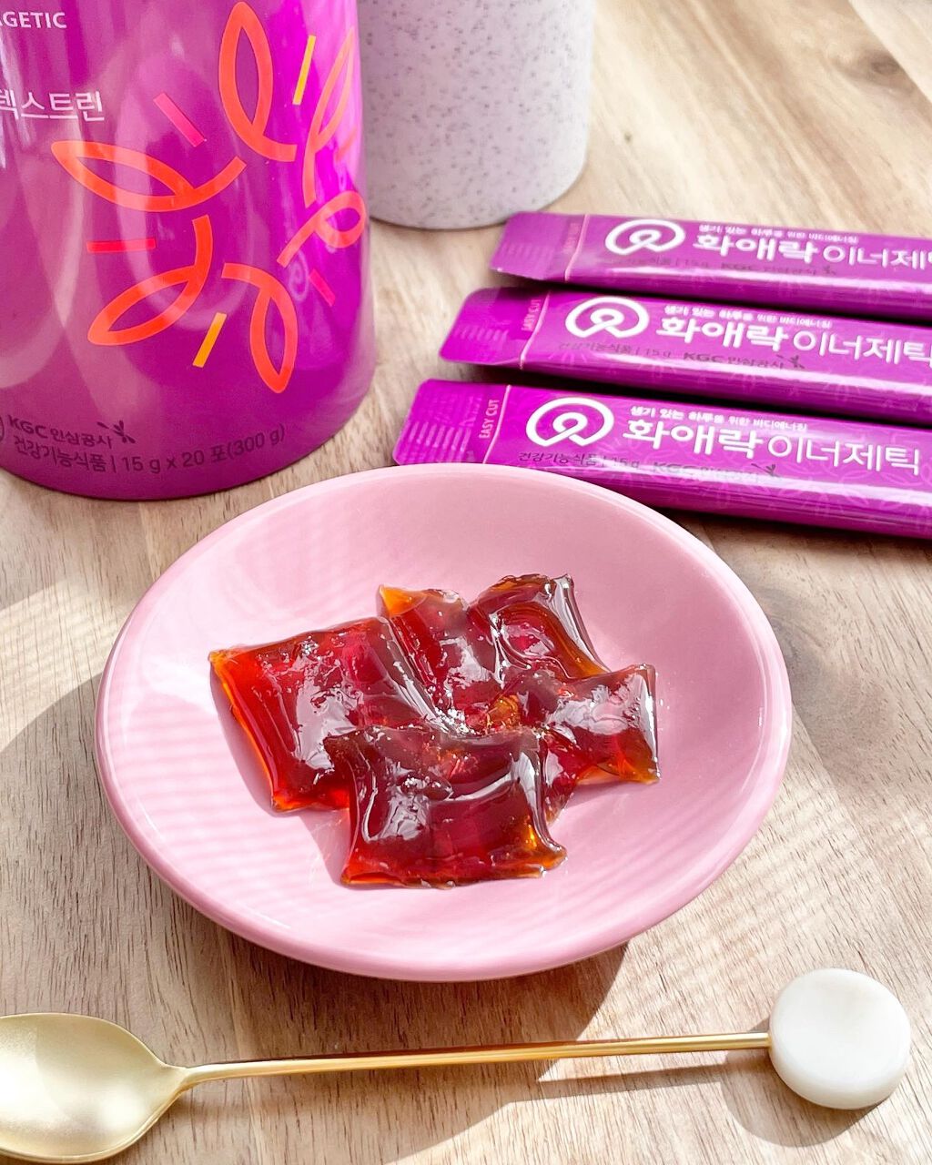 和愛楽 インナージェティック/正官庄/ゼリー飲料を使ったクチコミ（2枚目）