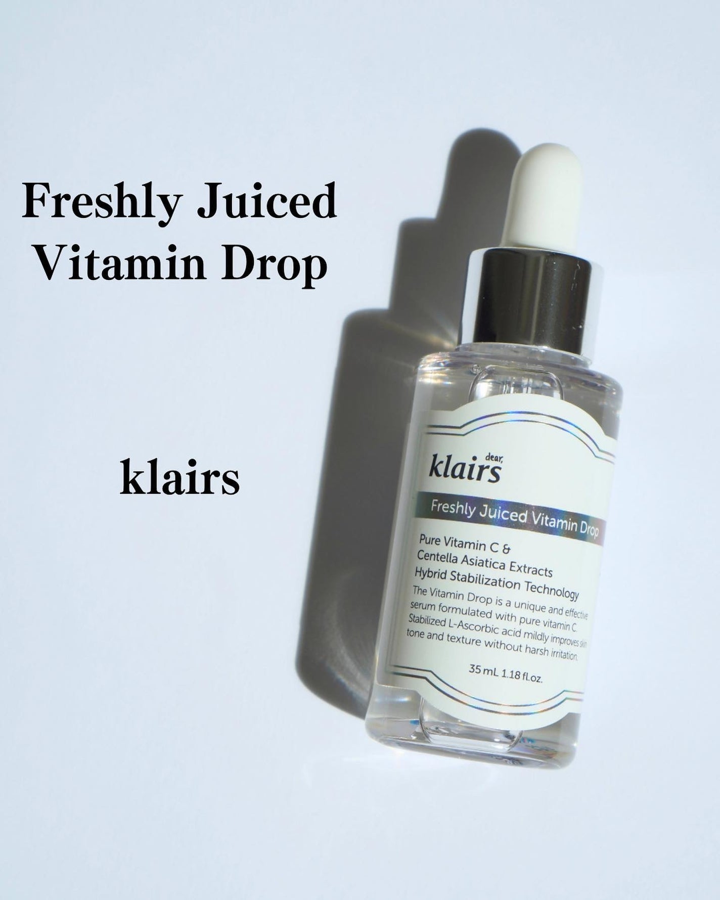 フレッシュリージュースドビタミンドロップ(35ml)/Klairs/美容液を使ったクチコミ(1枚目)