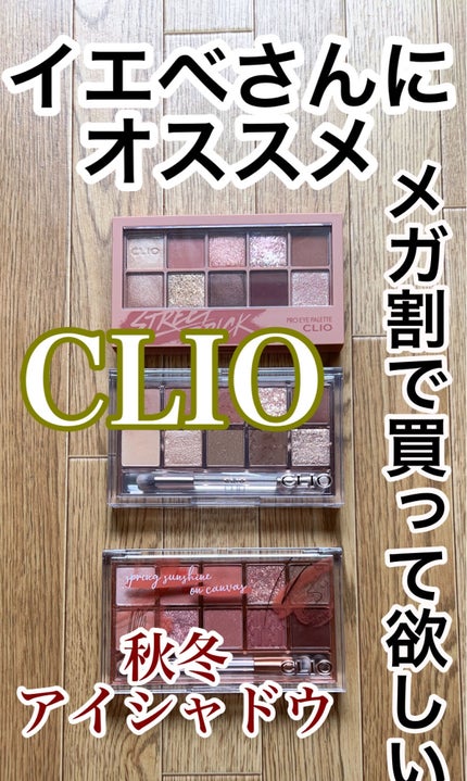 プロ アイ パレット/CLIO/アイシャドウパレットを使ったクチコミ(1枚目)