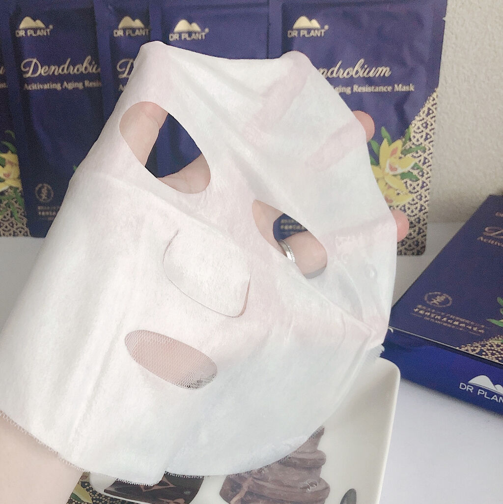 セッコク蘭エイジングケアマスクα/DR PLANT/シートマスク・パックを使ったクチコミ（2枚目）