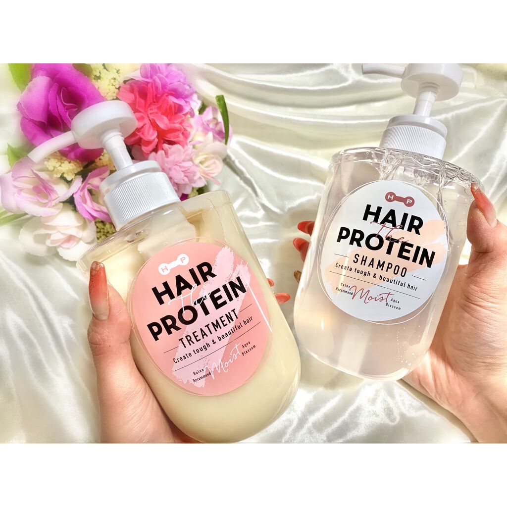 モイストシャンプー／ヘアトリートメント/ヘアザプロテイン/市販シャンプーを使ったクチコミ（1枚目）