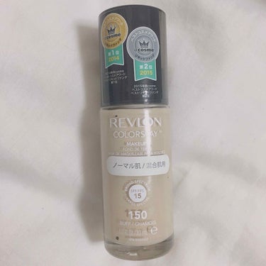 カラーステイ メイクアップ/REVLON/リキッドファンデーションを使ったクチコミ（1枚目）