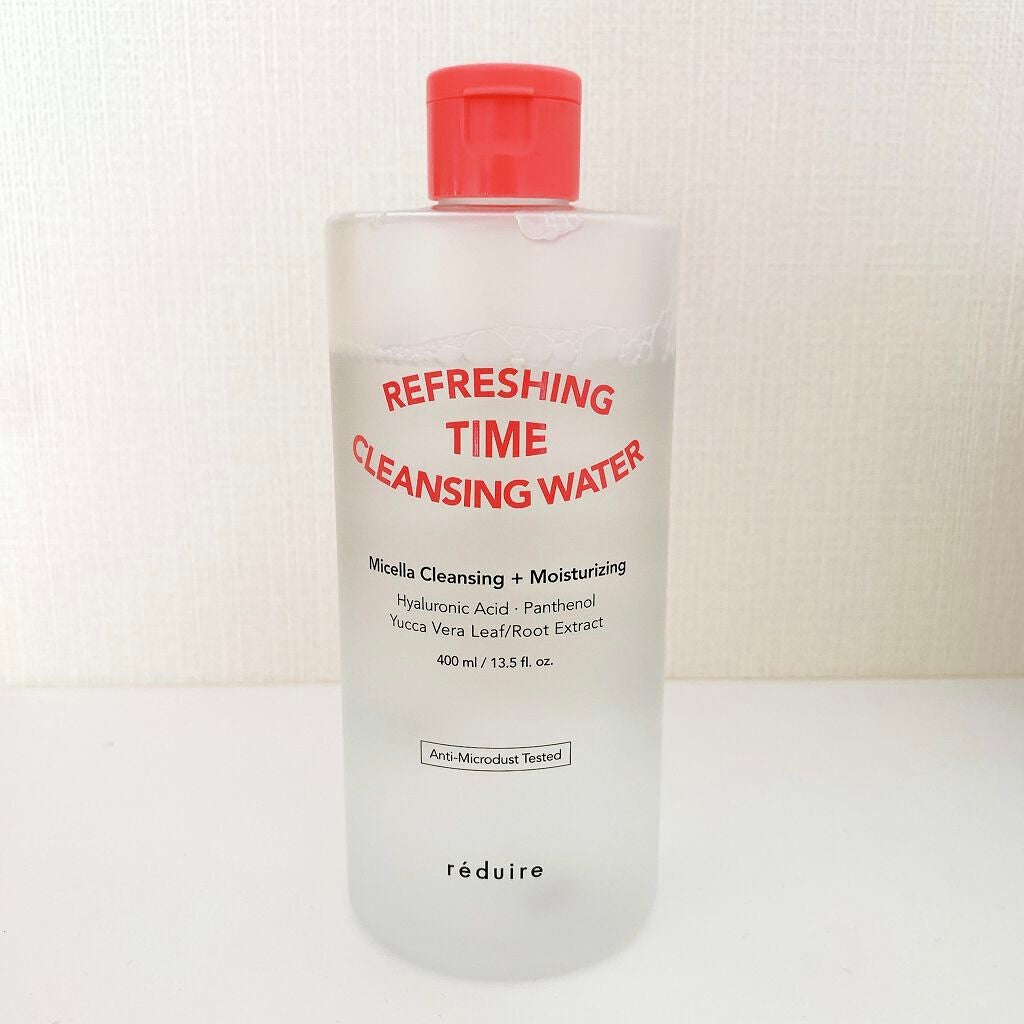 リフレッシングタイムクレンジングウォーター/reduire /クレンジングウォーターを使ったクチコミ(1枚目)