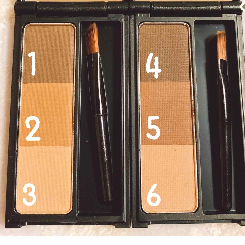 UR GLAM　EYEBROW POWDER/U R GLAM/パウダーアイブロウを使ったクチコミ（2枚目）