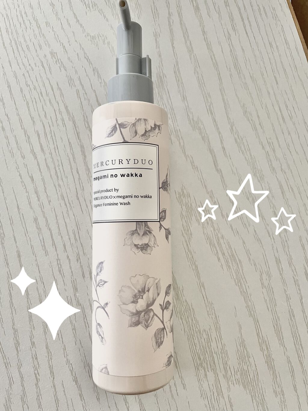 MERCURYDUO　エレガンスフェミニンウォッシュ/R&/デリケートゾーンケアを使ったクチコミ（1枚目）