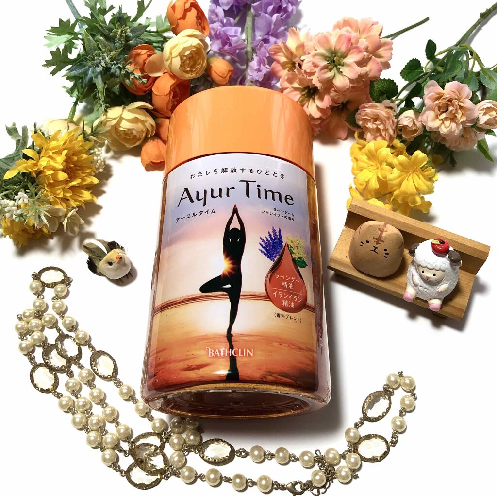 Ayur Time（アーユルタイム） ユーカリ＆シダーウッドの香り 720g/アーユルタイム/無機塩系入浴剤を使ったクチコミ（1枚目）