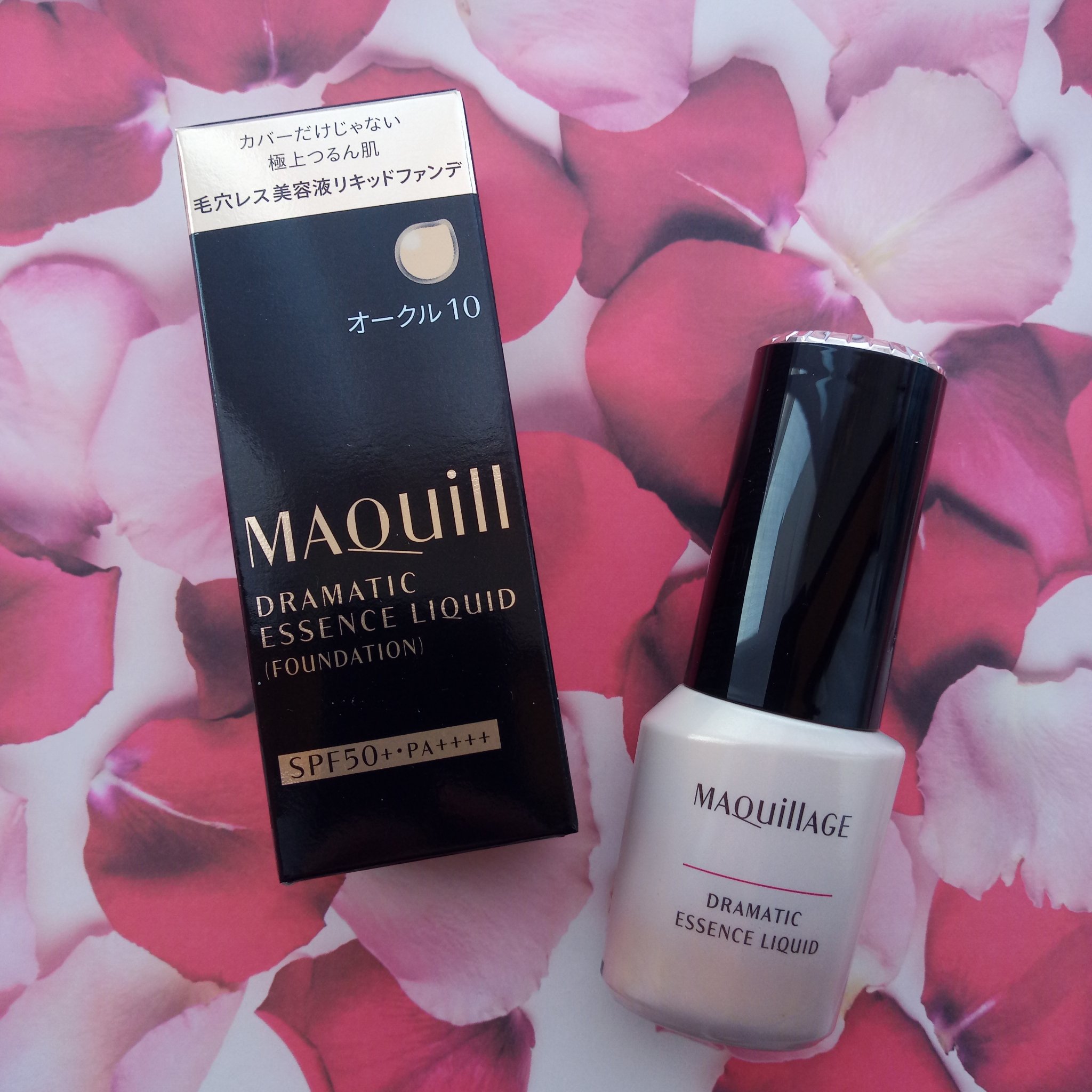 ドラマティックエッセンスリキッド/マキアージュ/リキッドファンデーションを使ったクチコミ（1枚目）