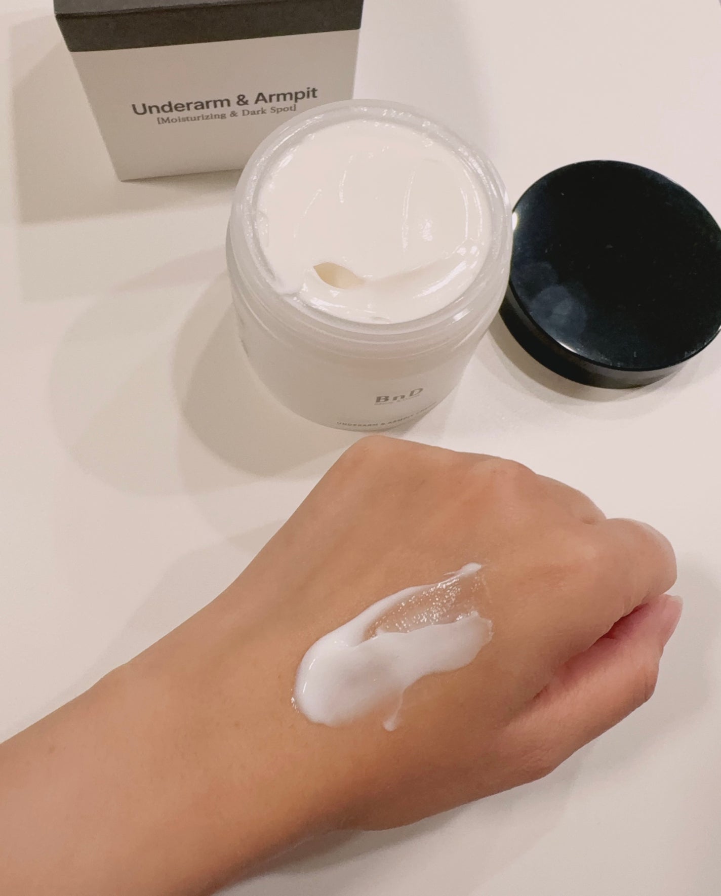 BnDアンダーアームクリーム(ボディクリーム)/BnD/デリケートゾーンケアを使ったクチコミ(4枚目)