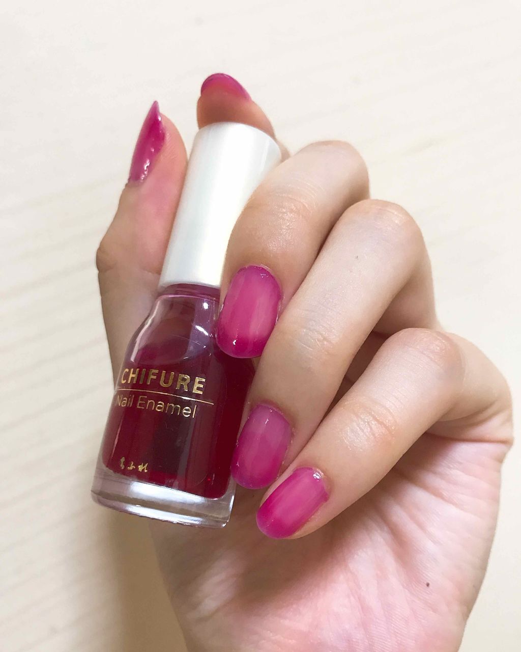 ネイル エナメル/ちふれ/マニキュアを使ったクチコミ（1枚目）