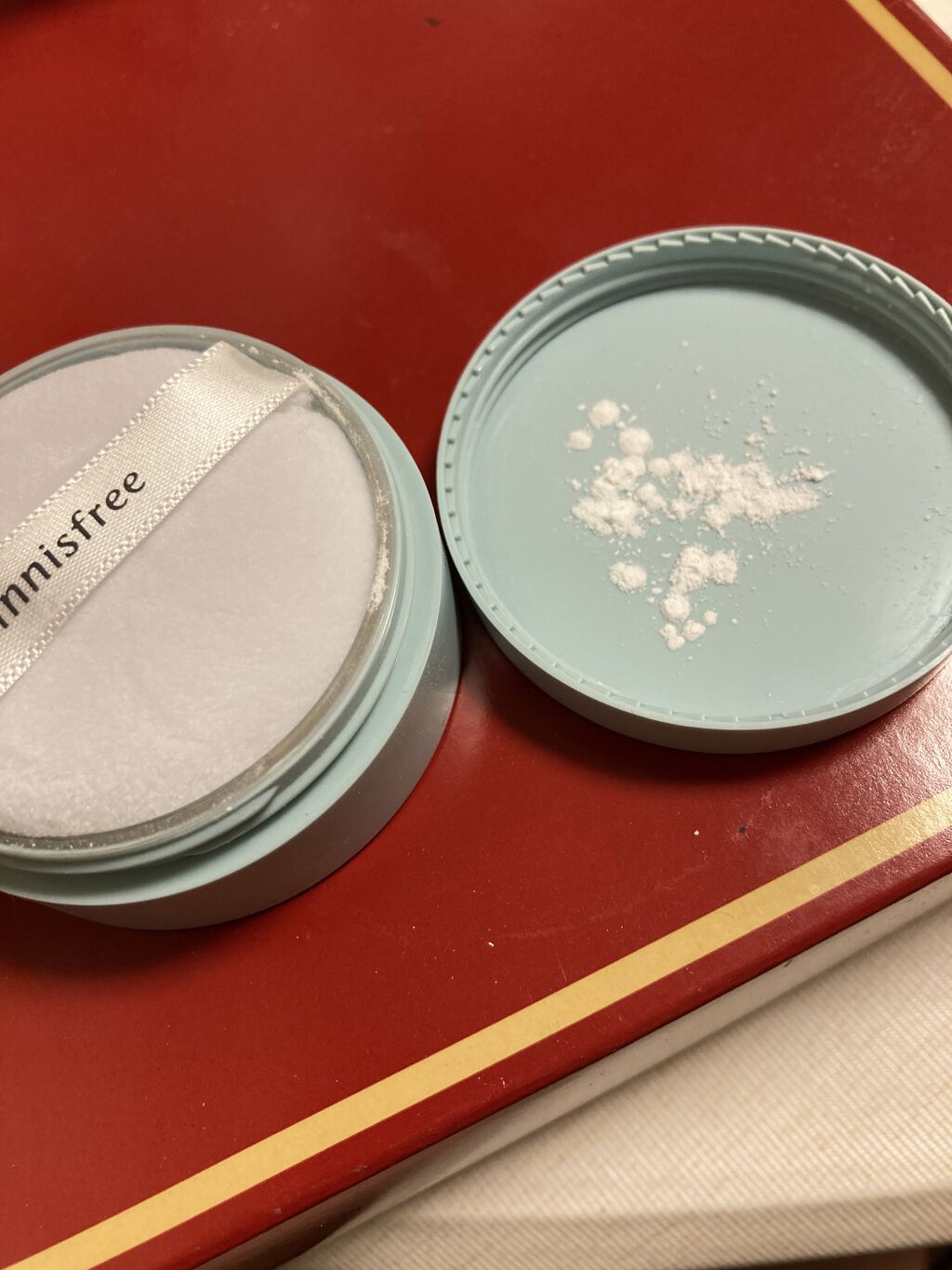 ノーセバム ミネラルパウダー/innisfree/ルースパウダーを使ったクチコミ（2枚目）