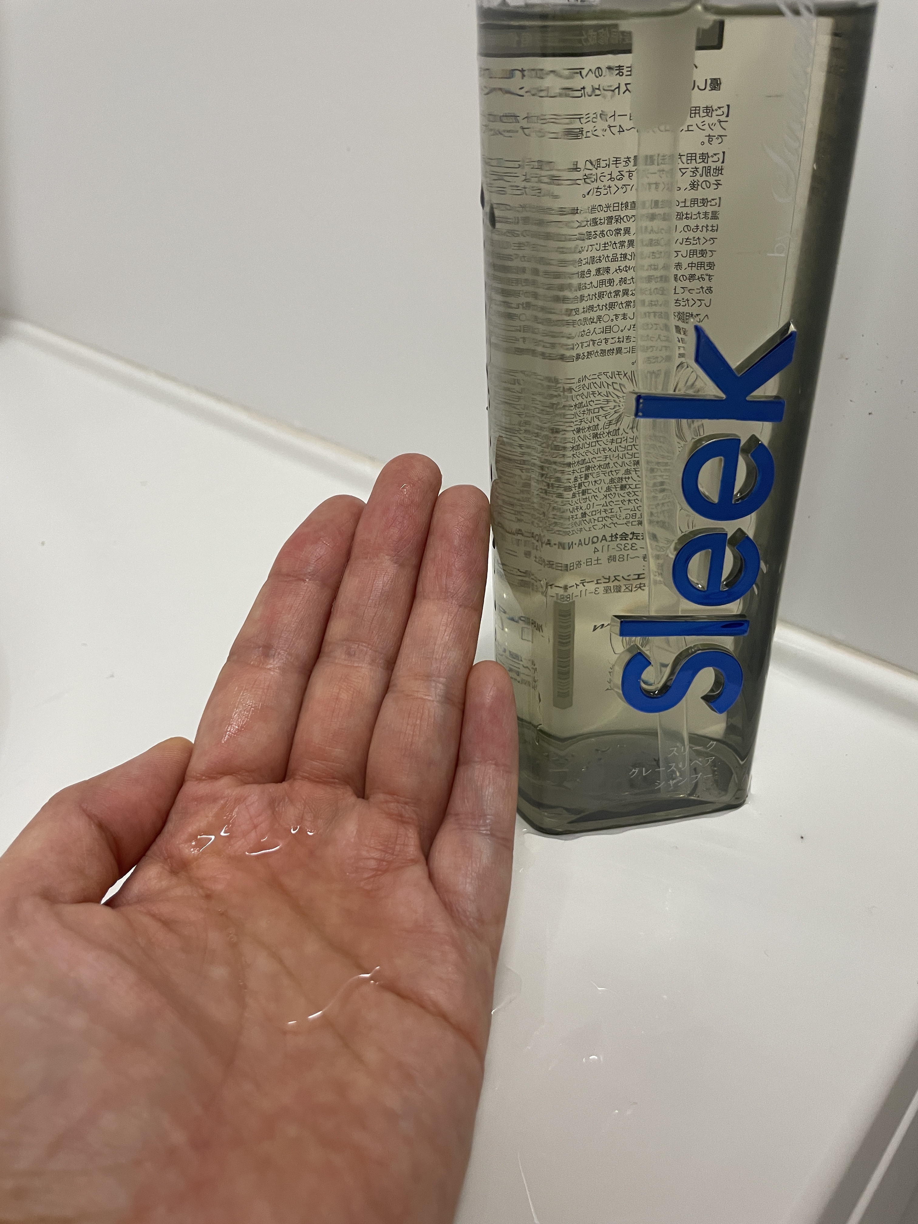 グレースリペアシャンプー／トリートメント シャンプー 360ml/スリーク by サラサロン/市販シャンプーを使ったクチコミ（2枚目）