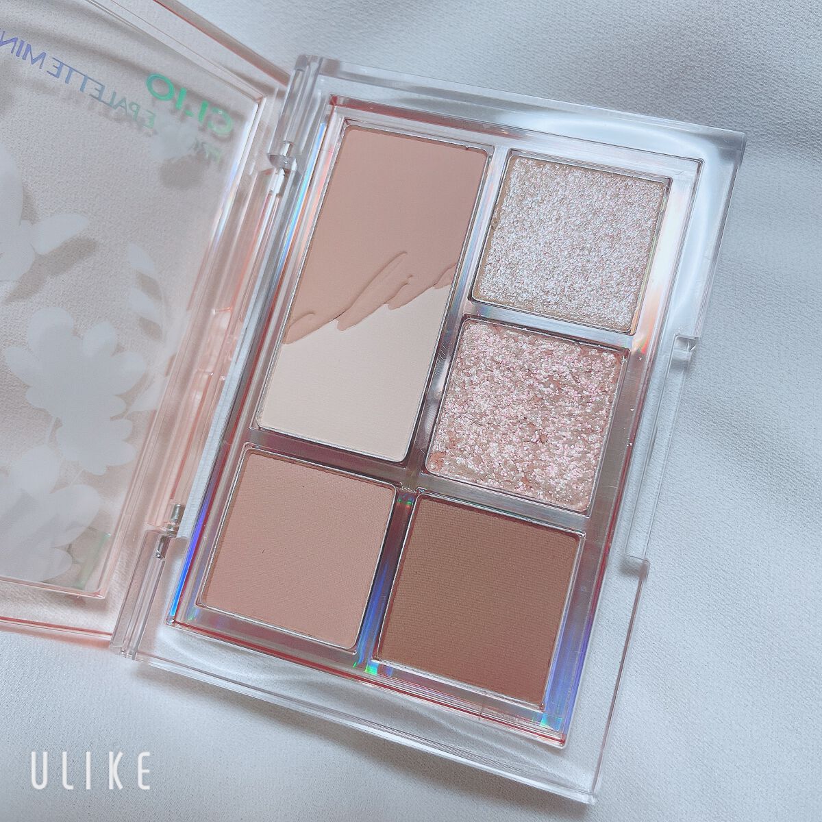 プロ アイパレット ミニ 04 FALLING IN NUDE/CLIO/アイシャドウパレットを使ったクチコミ（2枚目）