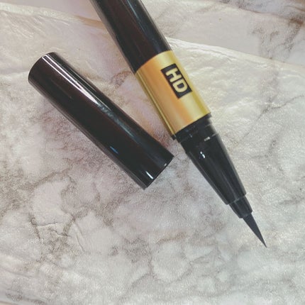 チャコット・コスメティクス HDクイックアイライナーのクチコミ「パキッとした、The BLACK なアイライナー♡
細くてコシのある筆で、細いラインもは.....」(2枚目)