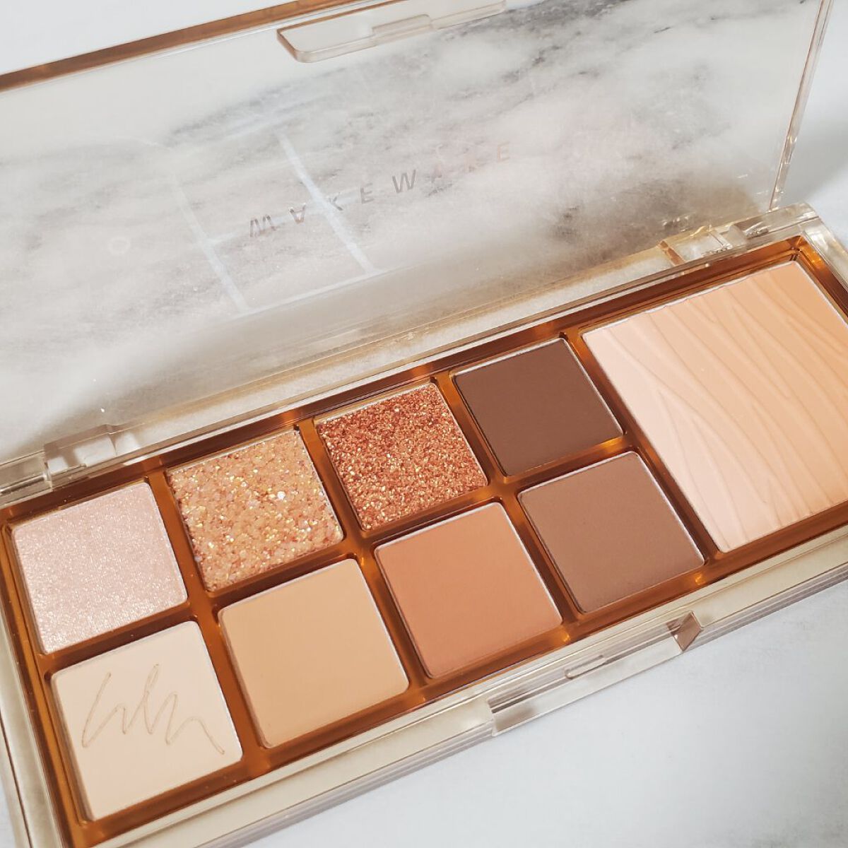 ミックスブラーリングアイパレット/wakemake/マルチパレットを使ったクチコミ（2枚目）