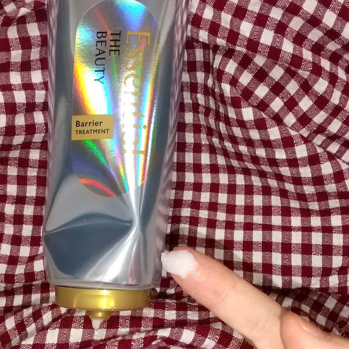 髪のキメ美容バリアトリートメント/エッセンシャル/洗い流すヘアトリートメントを使ったクチコミ(2枚目)