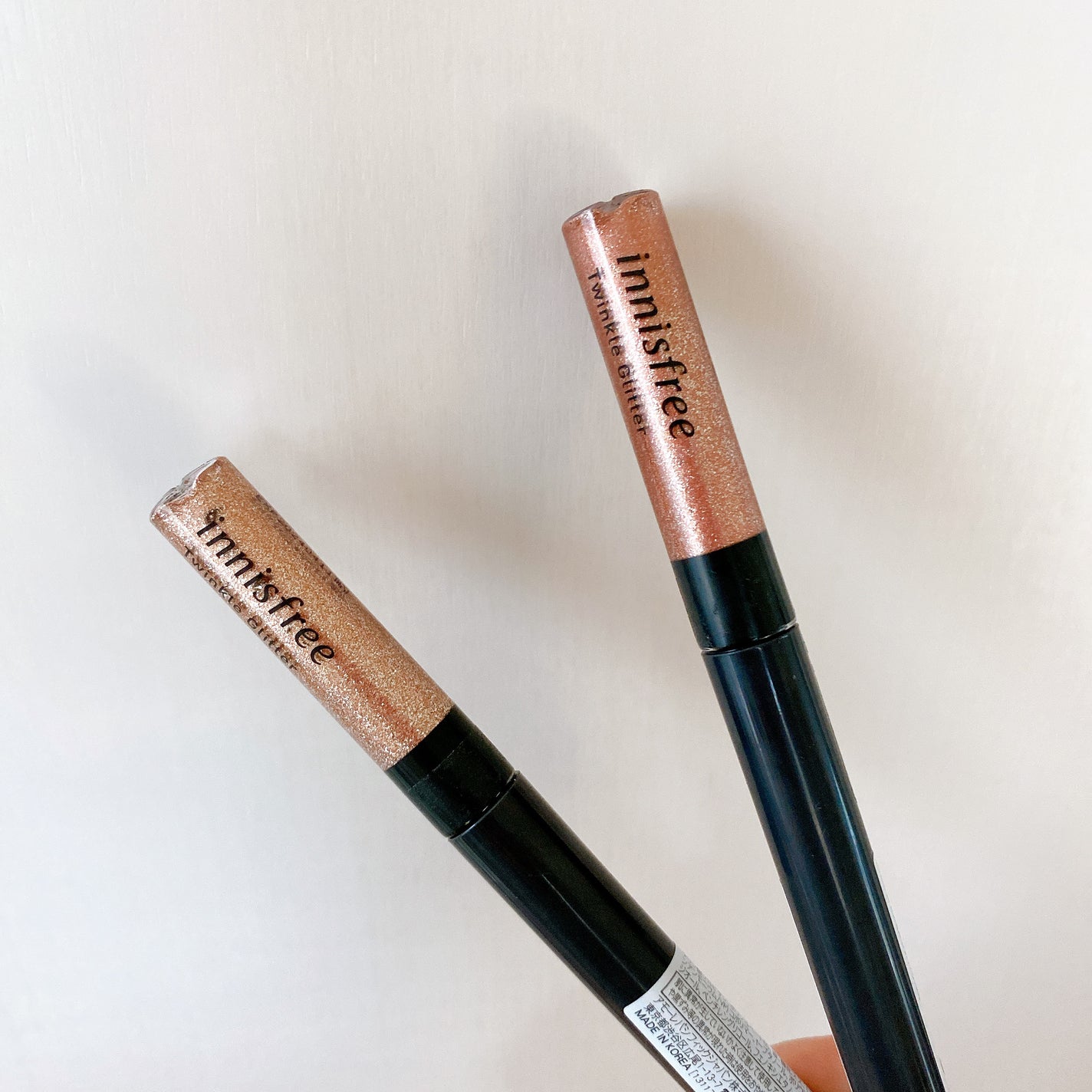 トゥインクル グリッター/innisfree/リキッドアイライナーを使ったクチコミ(1枚目)