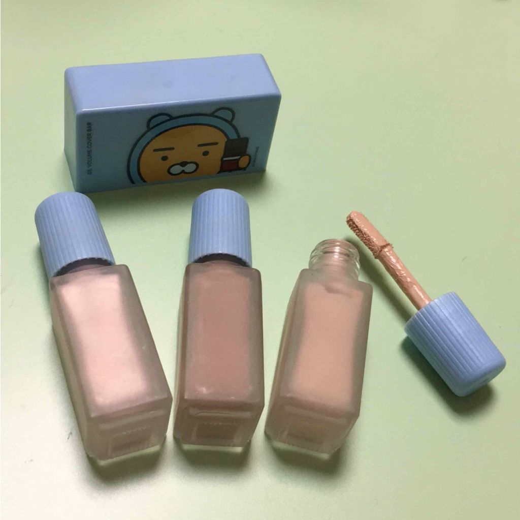 フードライアン ミニメイクアップバー 03 Volume Cover Bar/THE FACE SHOP/パレットコンシーラーを使ったクチコミ（2枚目）