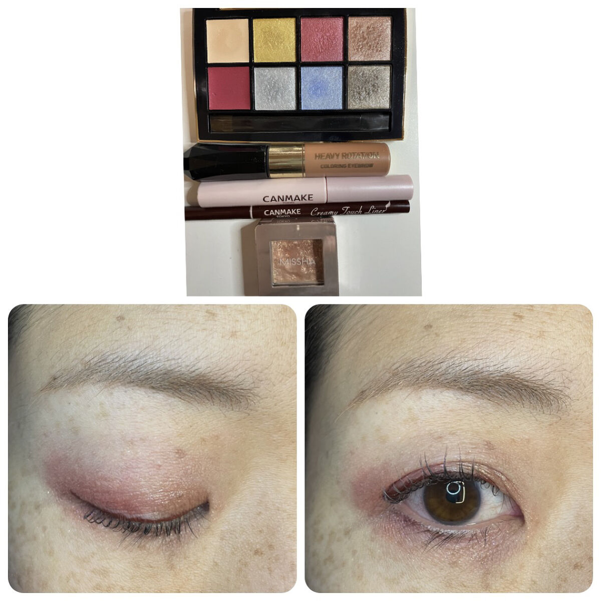 アイカラーパレット リミテッドコレクションa/Amplitude/アイシャドウパレットを使ったクチコミ（1枚目）