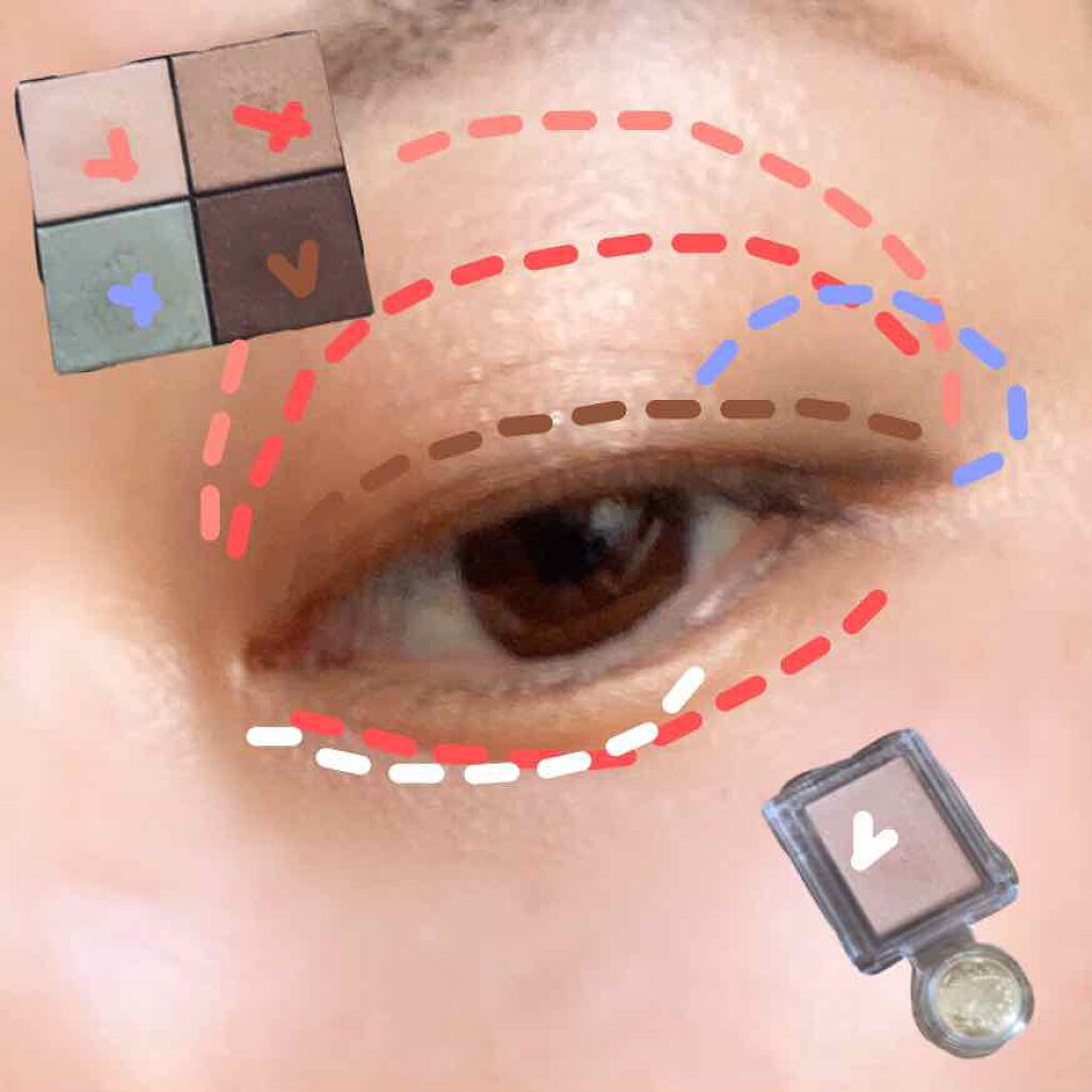 カラーラスティング ジェルライナー/excel/ジェルアイライナーを使ったクチコミ（2枚目）