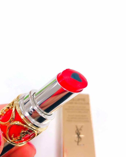 ヴォリュプテ プランプインカラー/YVES SAINT LAURENT BEAUTE/口紅を使ったクチコミ(1枚目)
