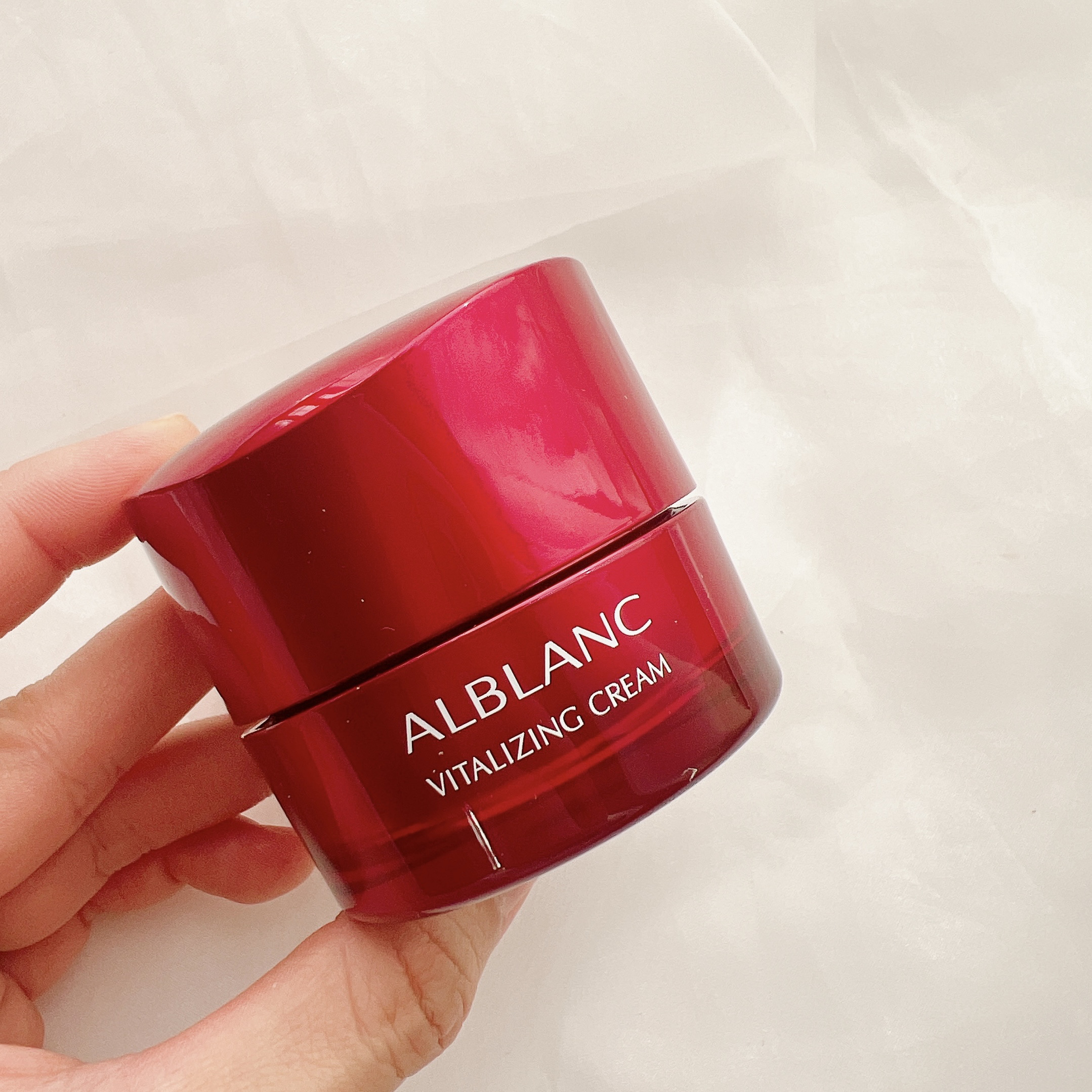 バイタライジングクリーム/ALBLANC/フェイスクリームを使ったクチコミ（3枚目）