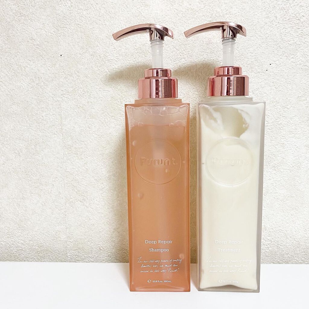 プルント ディープリペア美容液シャンプー/トリートメント/Purunt./市販シャンプーを使ったクチコミ(5枚目)