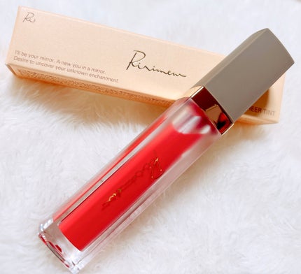 みちゅ on LIPS 「リリミュウミューテッドシアーティント01❤️パピーレッド❤️み..」(1枚目)