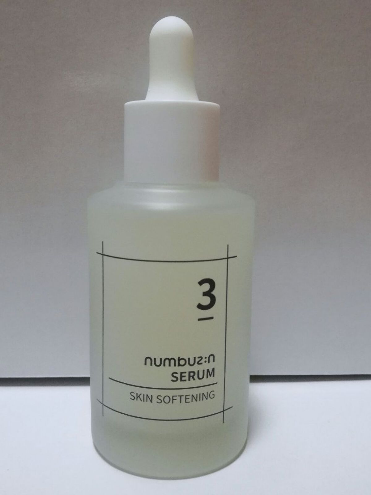 3番 すべすべキメケアセラム/numbuzin/美容液を使ったクチコミ（2枚目）