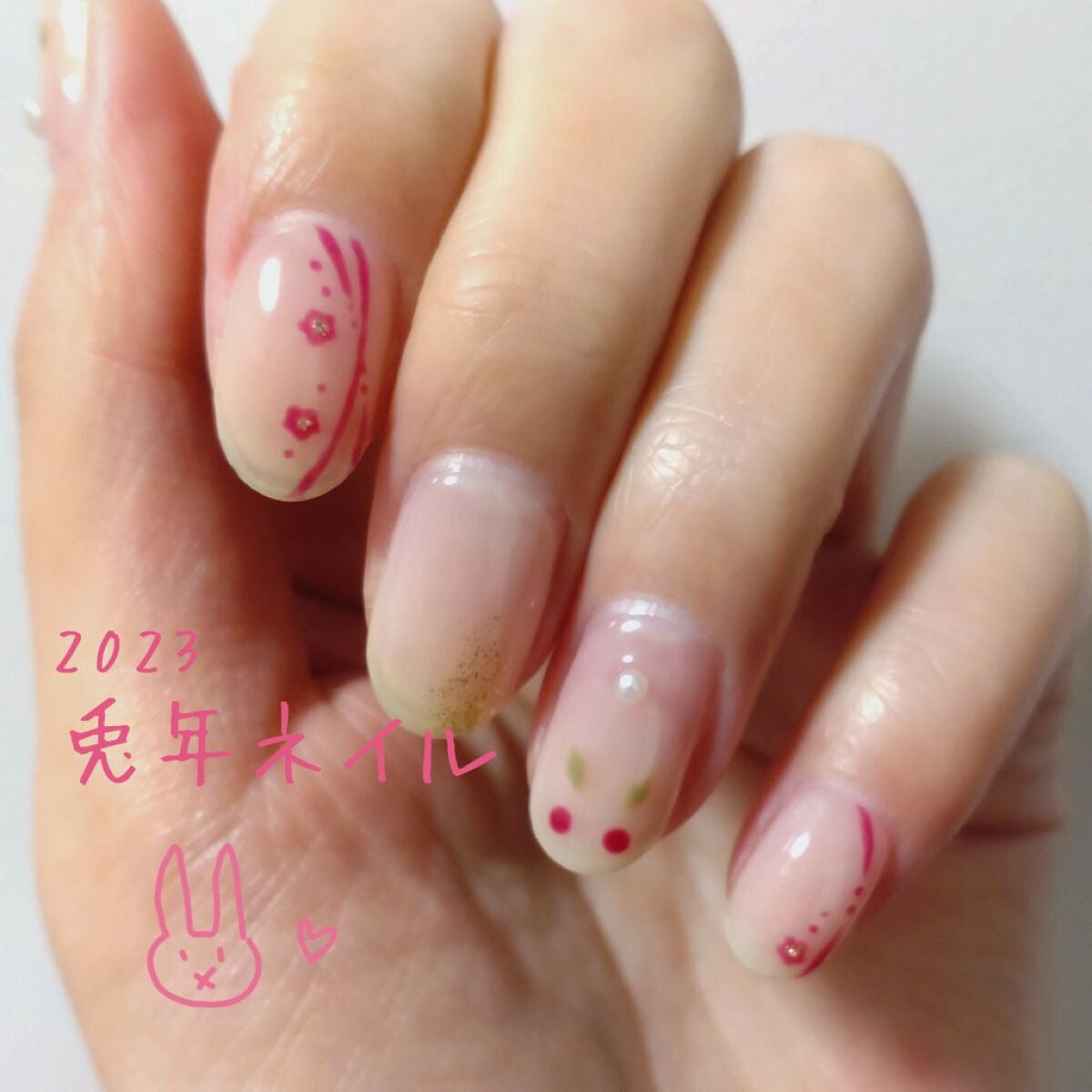 ジェルネイル(ライト対応)/セリア/ジェルネイルを使ったクチコミ(1枚目)