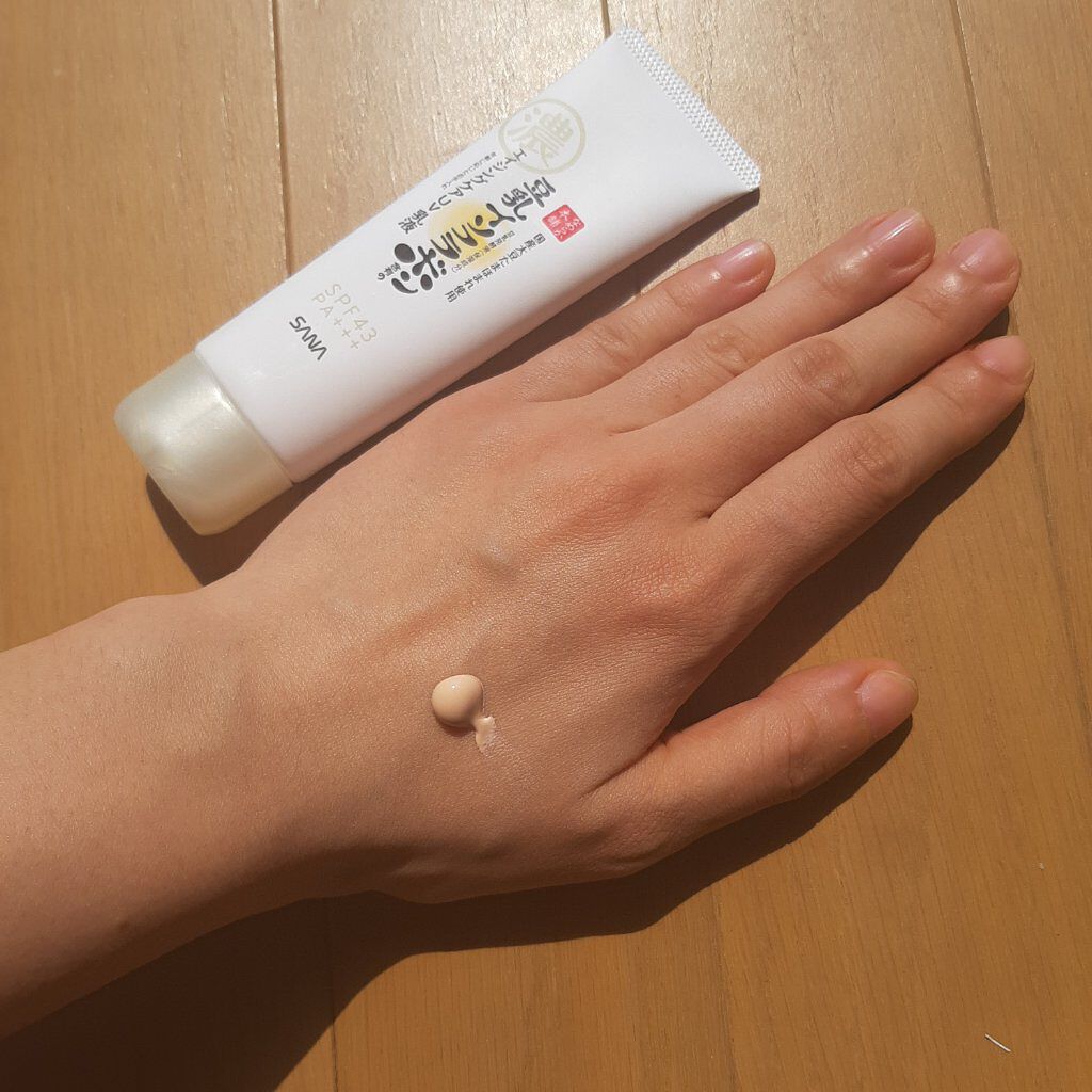 リンクルUV乳液/なめらか本舗/日焼け止めミルクを使ったクチコミ（2枚目）