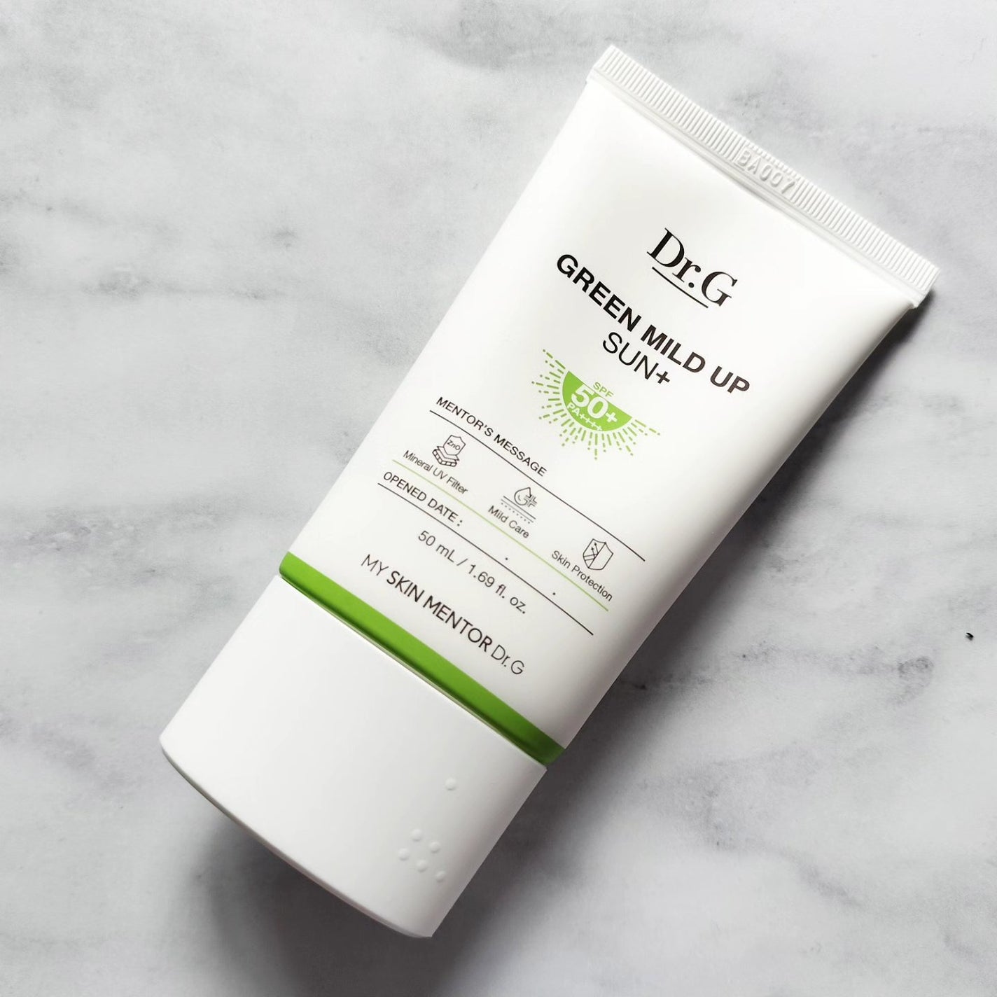 グリーンマイルドアップサンプラス/Dr.G/日焼け止めクリームを使ったクチコミ(1枚目)