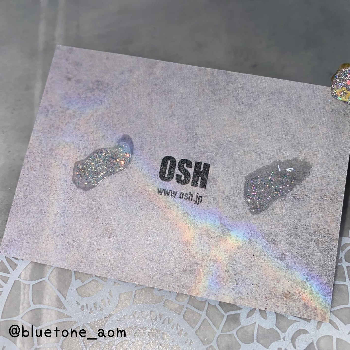 Glitter hour/OSH/ネイル用品を使ったクチコミ(3枚目)