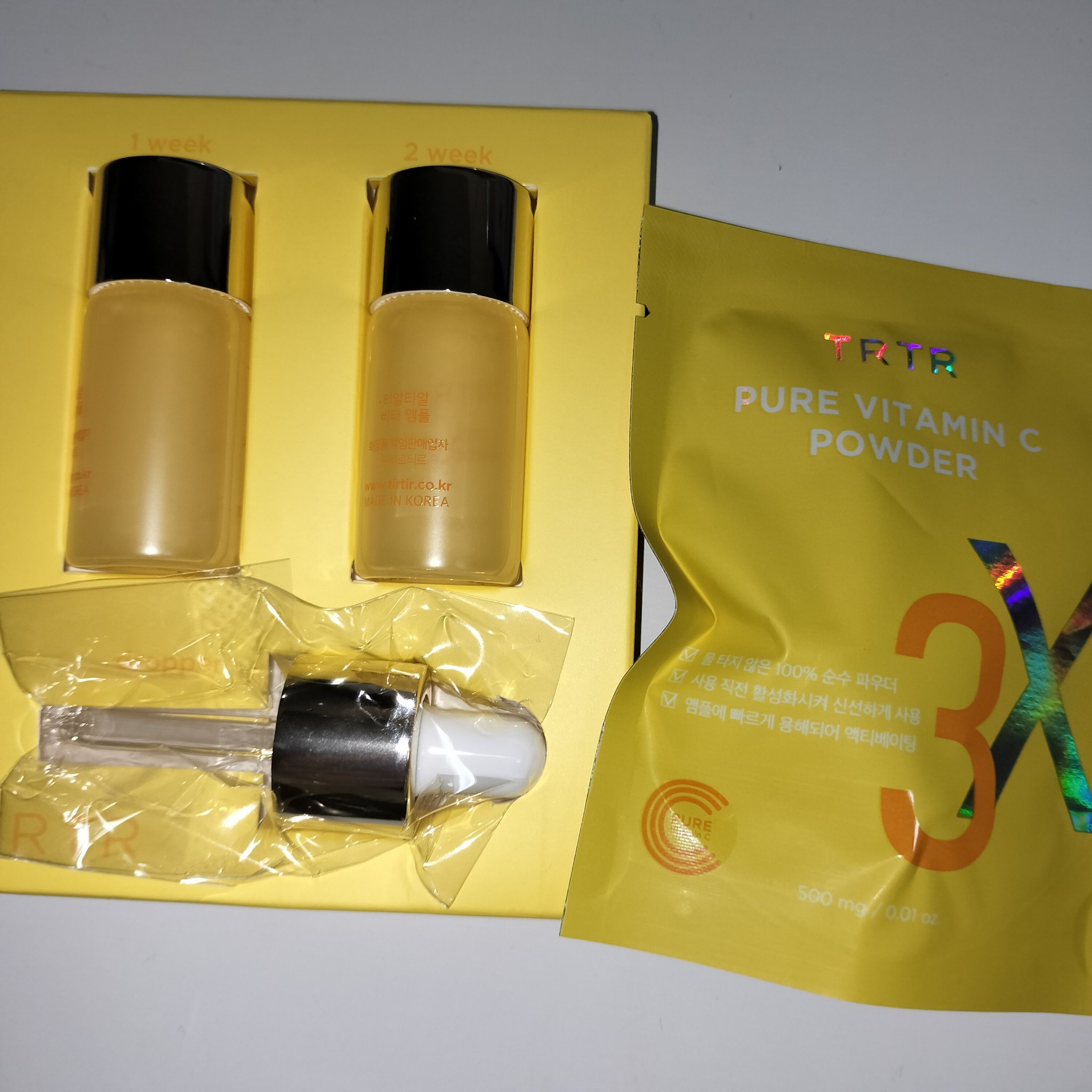 ビタ‐グルタチオン スリーエックス アンプル/TRTR/美容液を使ったクチコミ（2枚目）