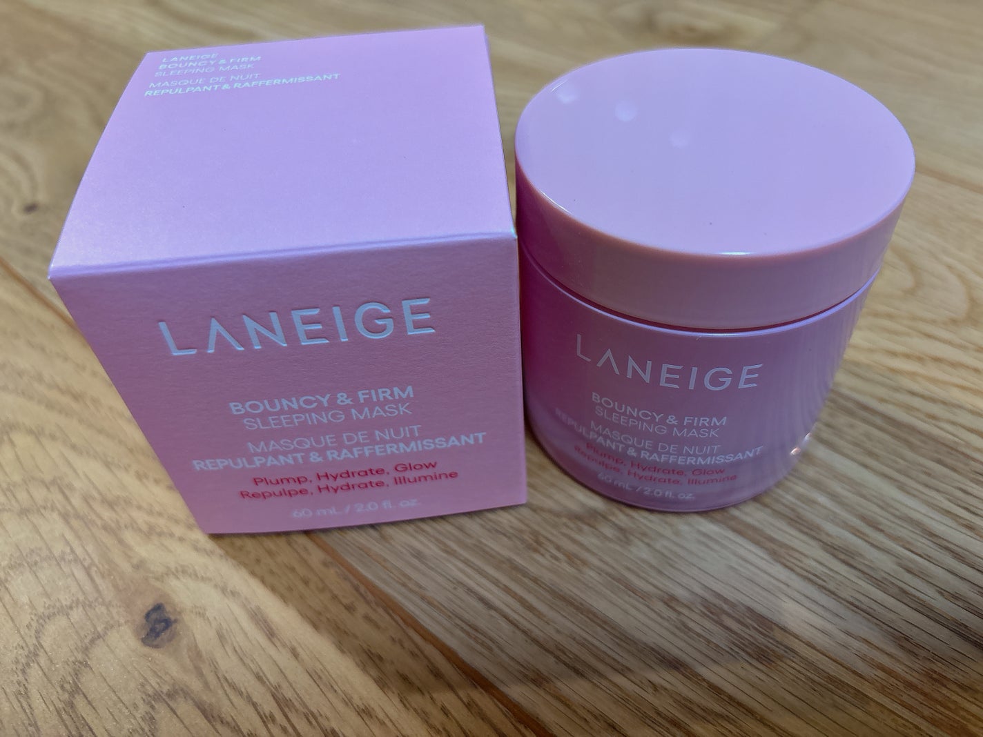 バウンシースリーピングマスク/LANEIGE/フェイスクリームを使ったクチコミ(1枚目)